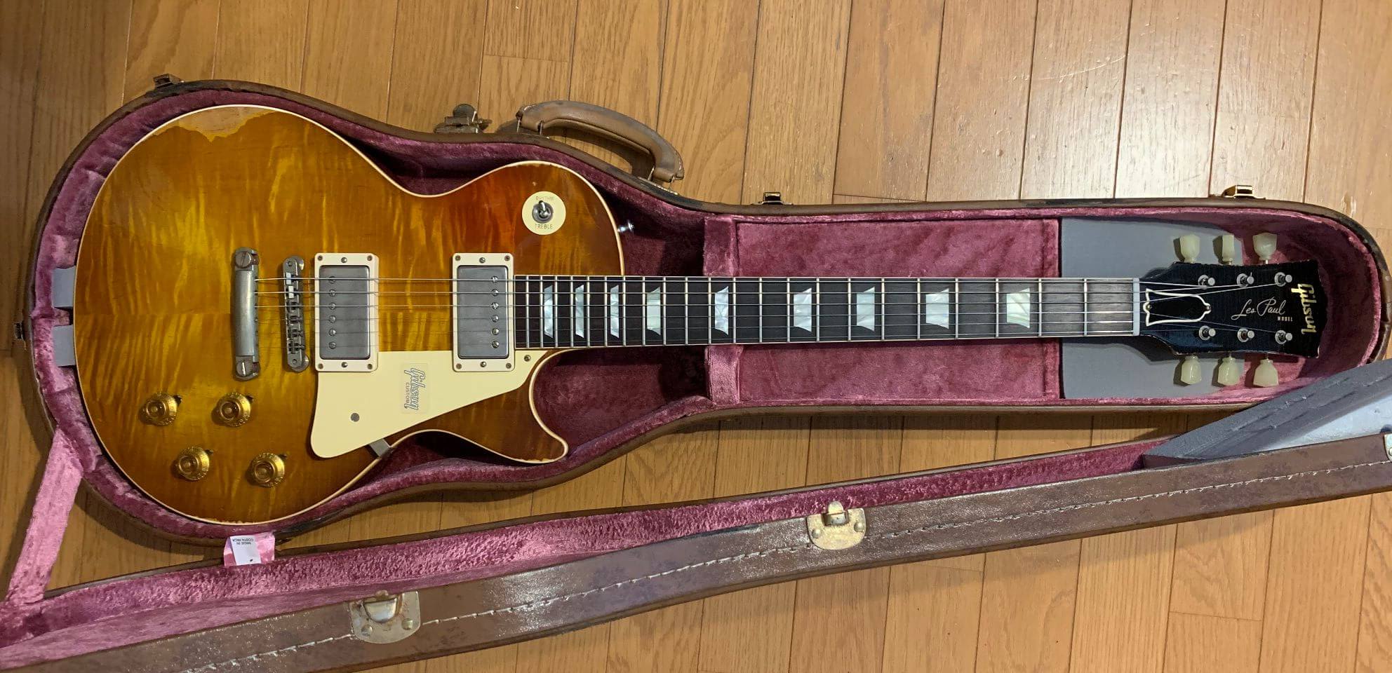 売れ Gibson Custom shop lespaul ヒスコレ メダル エレキギター PRIMAVARA