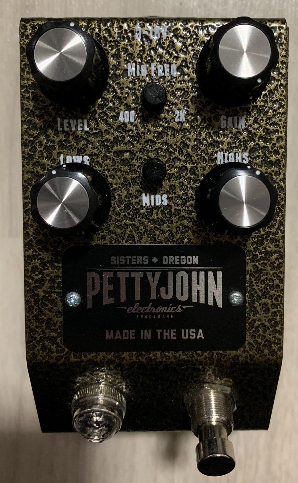 粗いマーシャル系】PETTYJOHN Electronics GOLD レビュー│機材