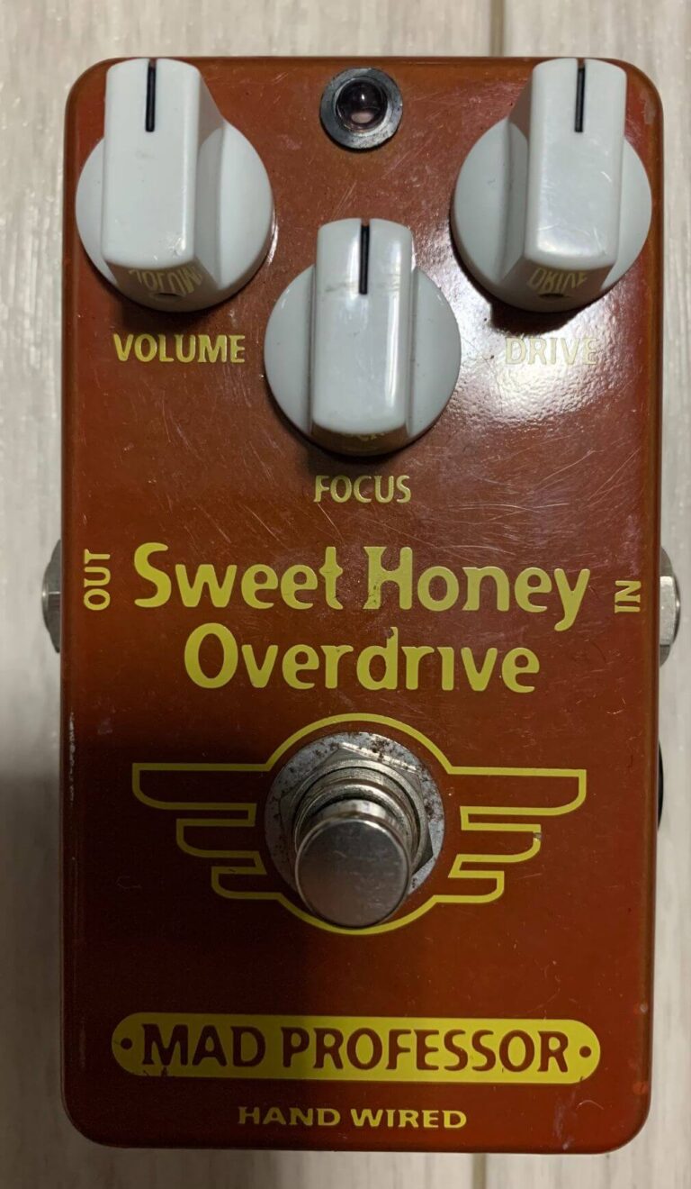 ダンブル系OD】MAD PROFESSOR Sweet Honey Overdrive Hand Wired レビュー│機材沼へラストダイブ