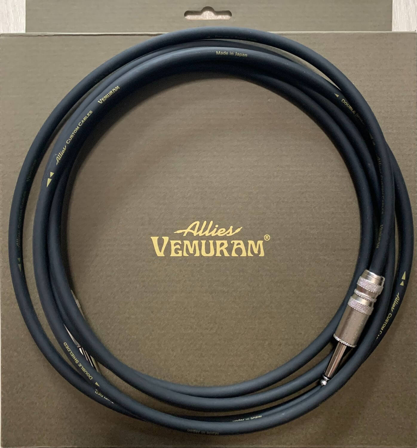 落ち着いたトーン】Allies Vemuram Allies Custom Cables and Plugs ...