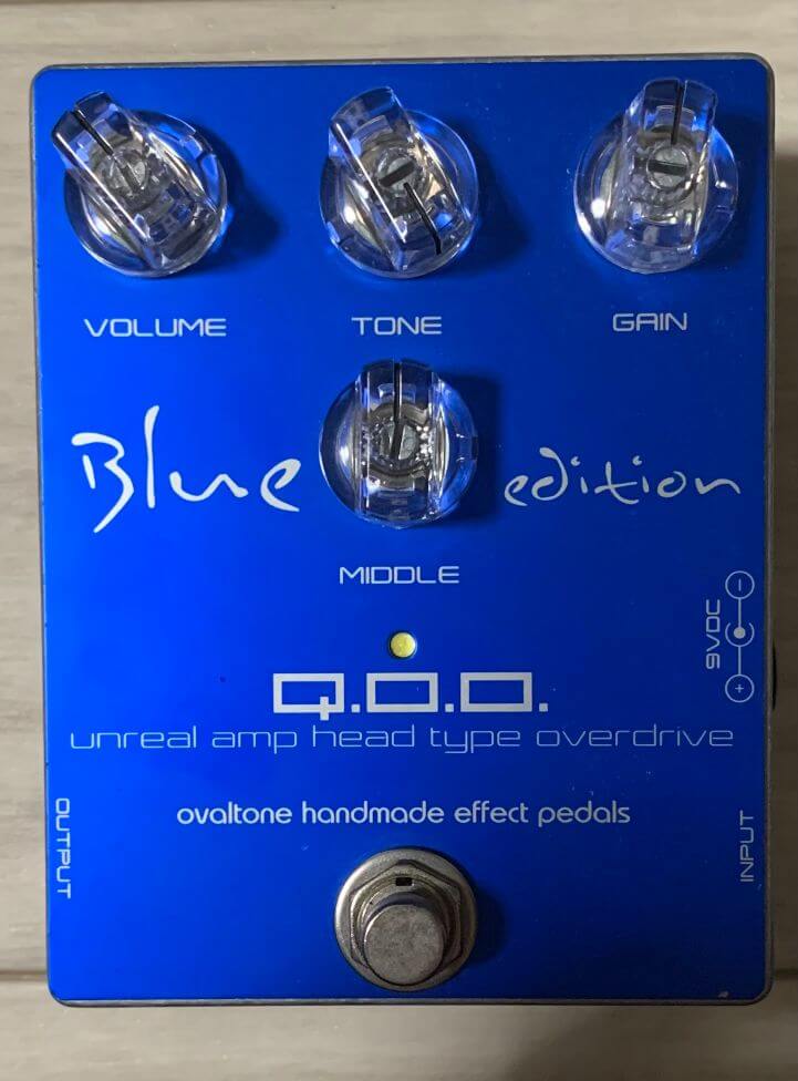 Ovaltone Q.O.O blue edition楽器 - エフェクター