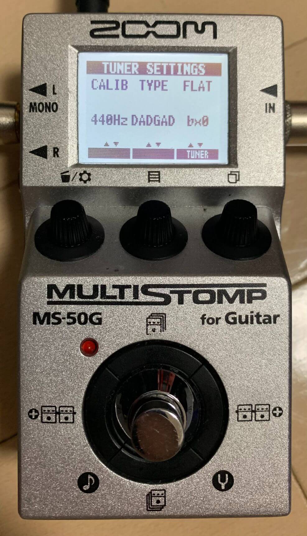 MS-50G MultiStomp Guitar Pedal | ZOOM 【改造済】MULTI STOMP MS-50G