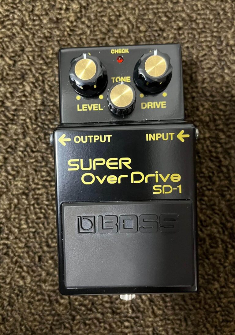 BOSS SD-1 4A スーパーオーバードライブ ODの名機】BOSS SD-1-4A Super Over Drive レビュー│機材沼へ