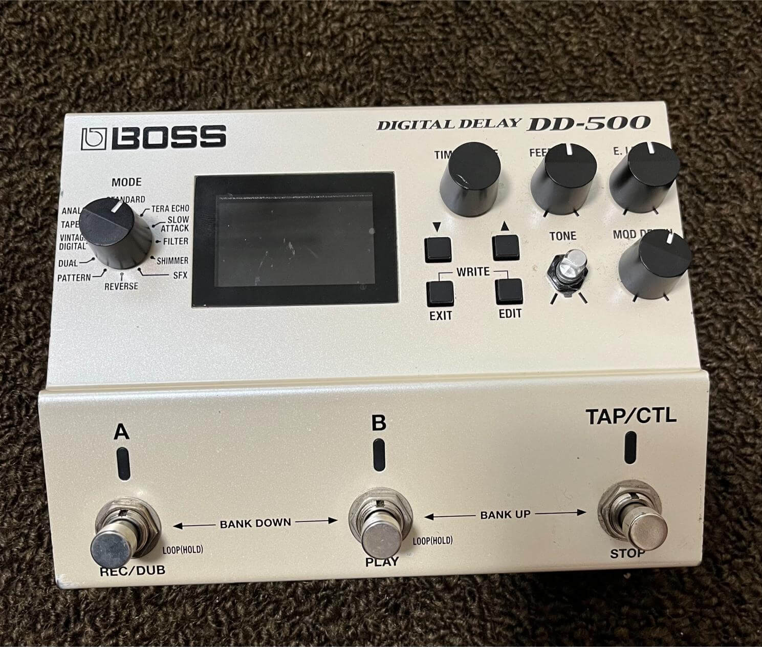 多機能デジタルディレイ】BOSS DD-500 Digital Delay レビュー│機材沼へラストダイブ