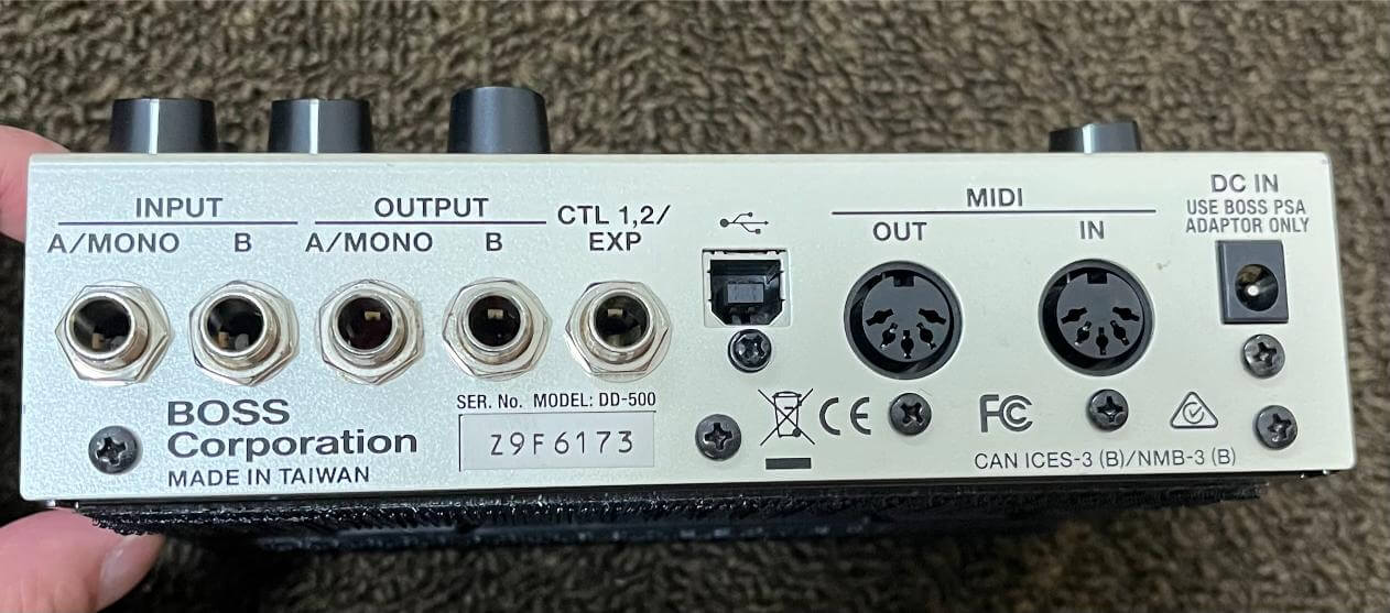 DD-500 ディレイ 132024b0-9a88-4d40-9ecf-
